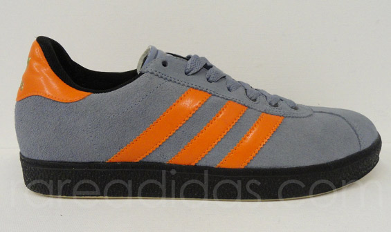 Adidas Gazelle Skate in Grey and Neon 